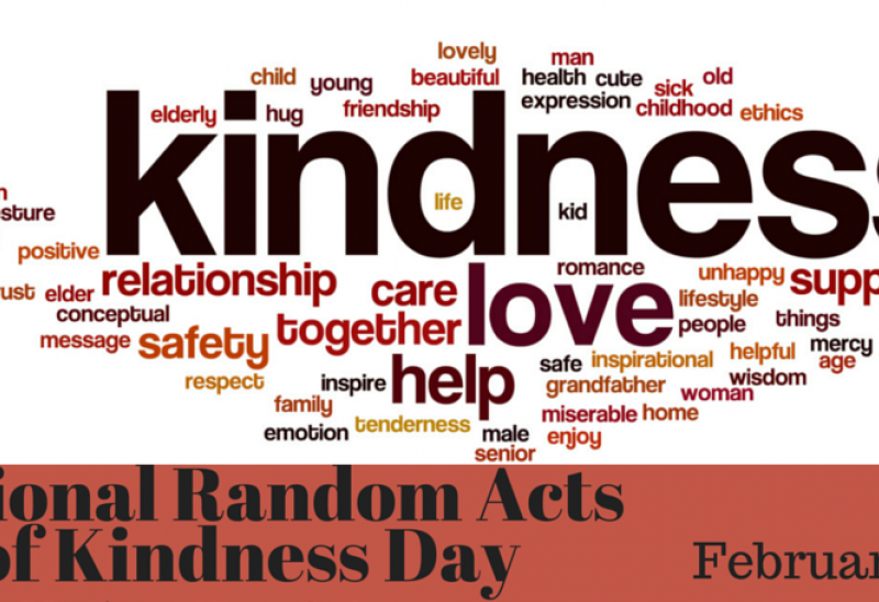 Home Bluesky Health   National Random Acts Of Kindness Day 